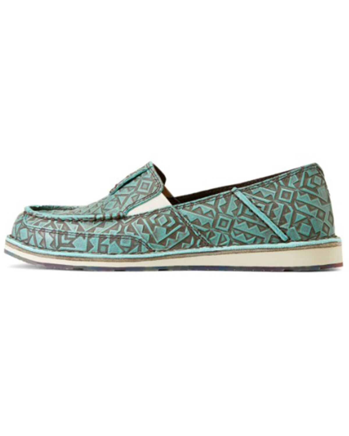 Ariat Women's Embossed Cruiser Casual Shoes - Moc Toe