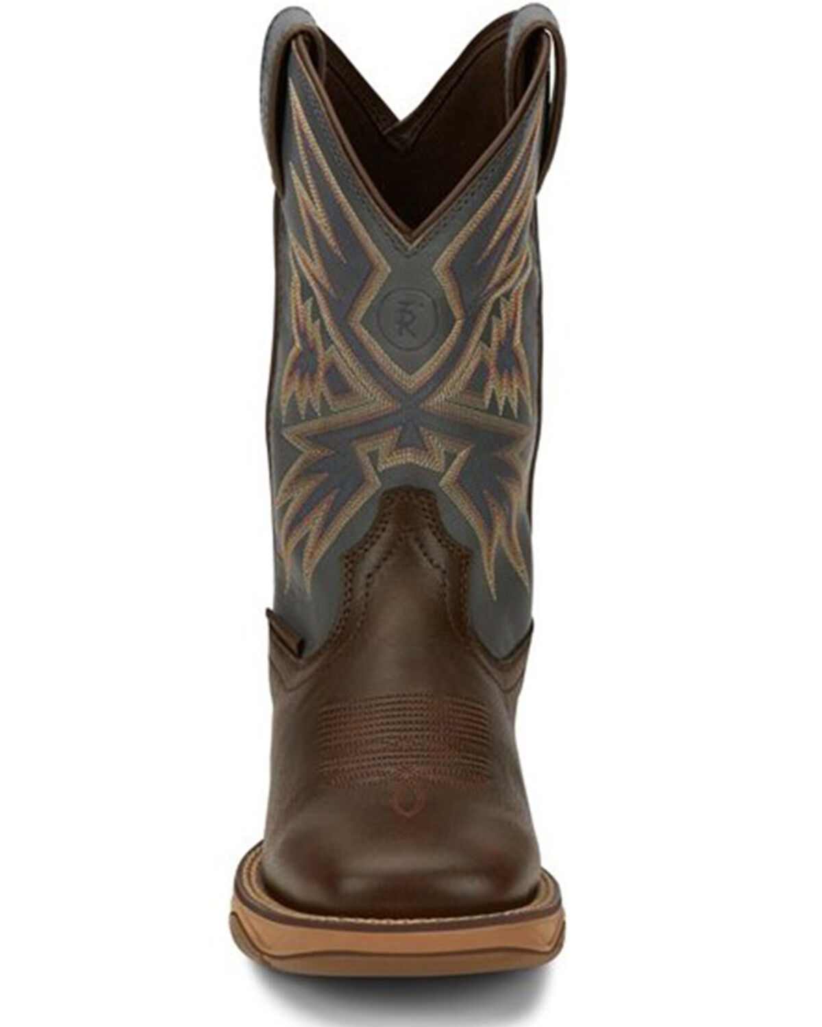 Tony Lama Men's Bartlett Coffee Western Work Boots - Soft Toe