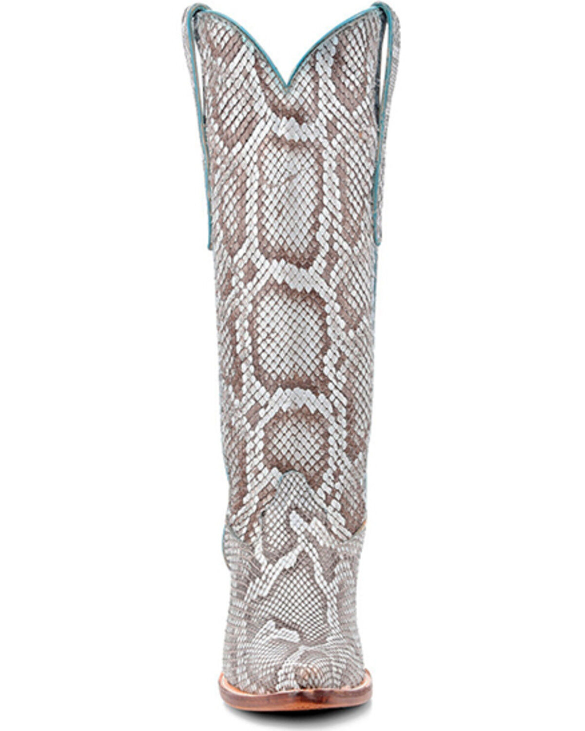 Corral Women's Exotic Python Tall Western Boots - Snip Toe