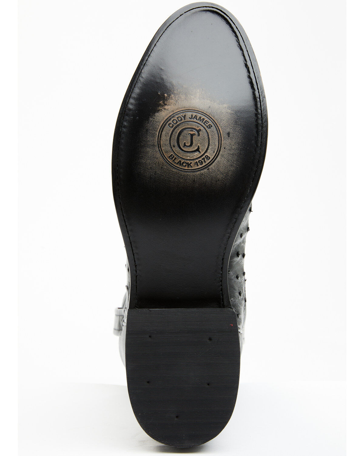 Cody James Black 1978® Men's Carmen Exotic Full-Quill Ostrich Roper Boots - Round Toe