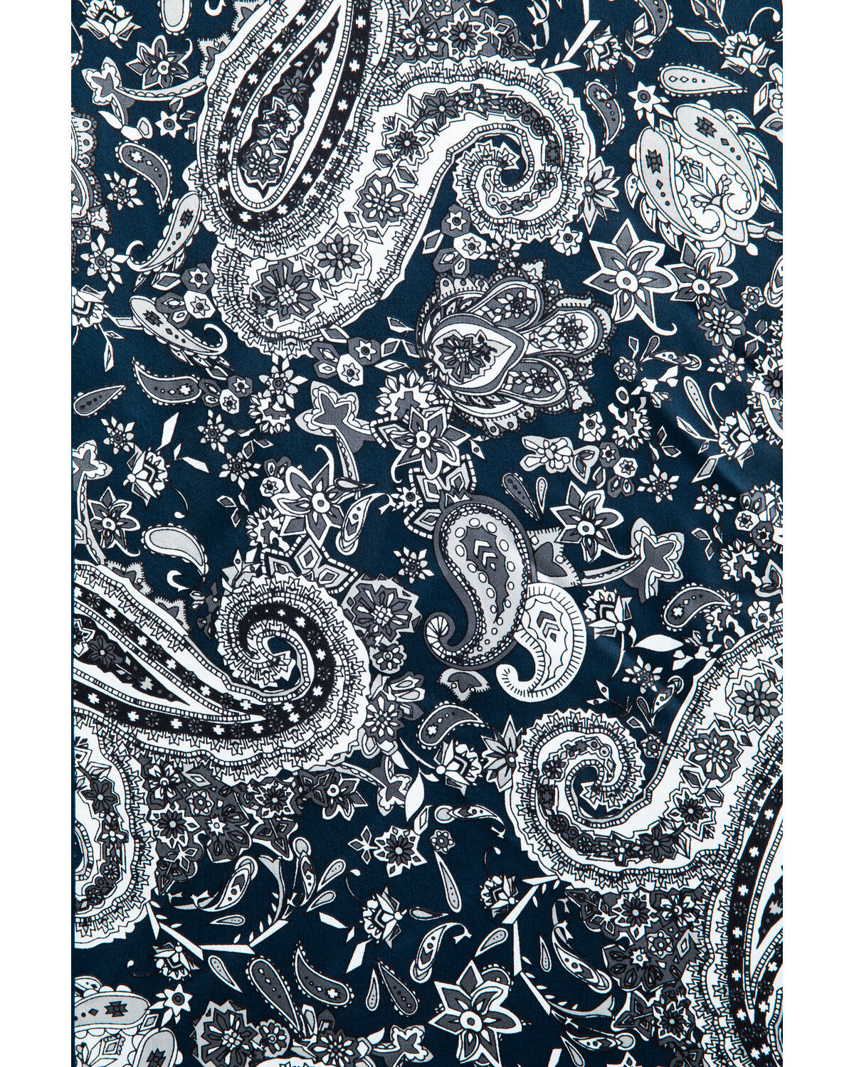 Cody James Men's Silk Black Paisley Bandana