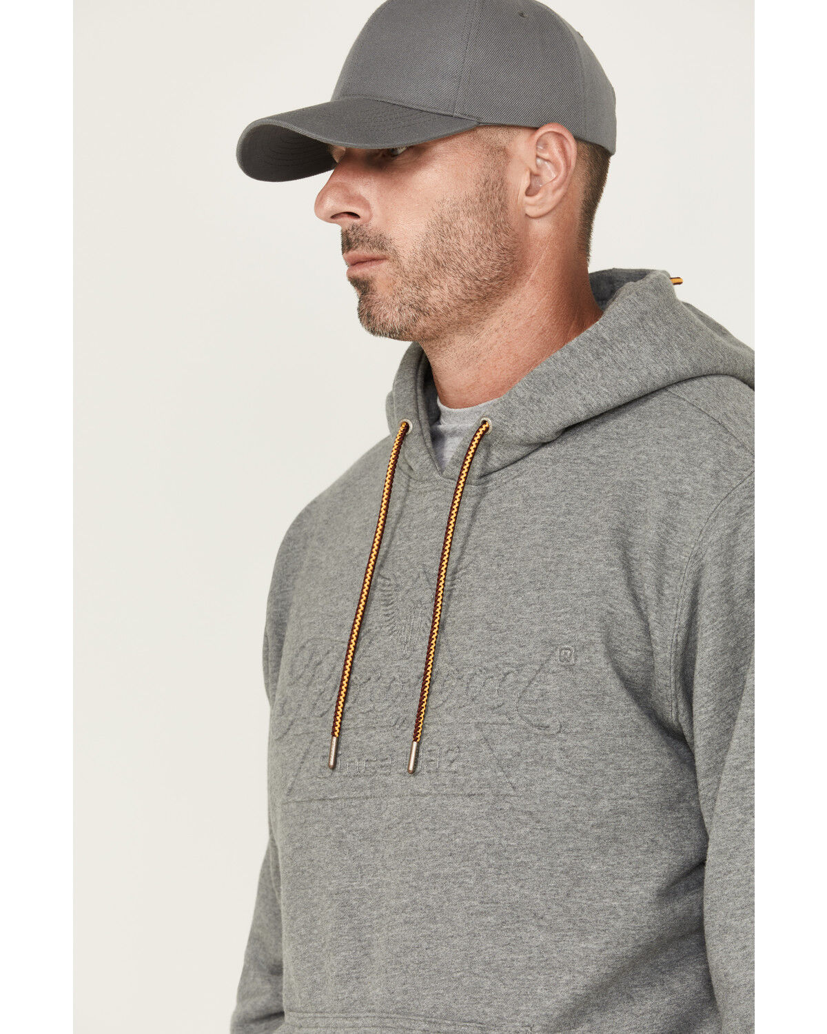 Thorogood Men's Heavyweight Brushed Embossed Logo Hooded Sweatshirt