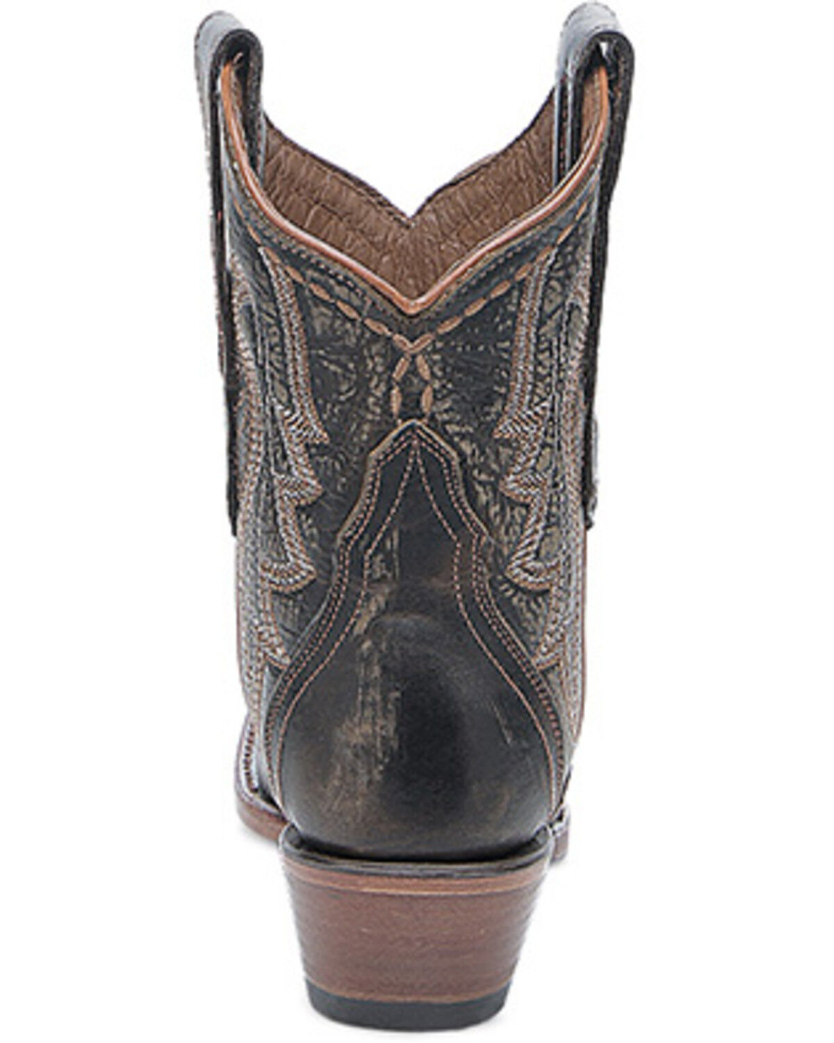Circle G Women's Embroidered Western Booties - Snip Toe