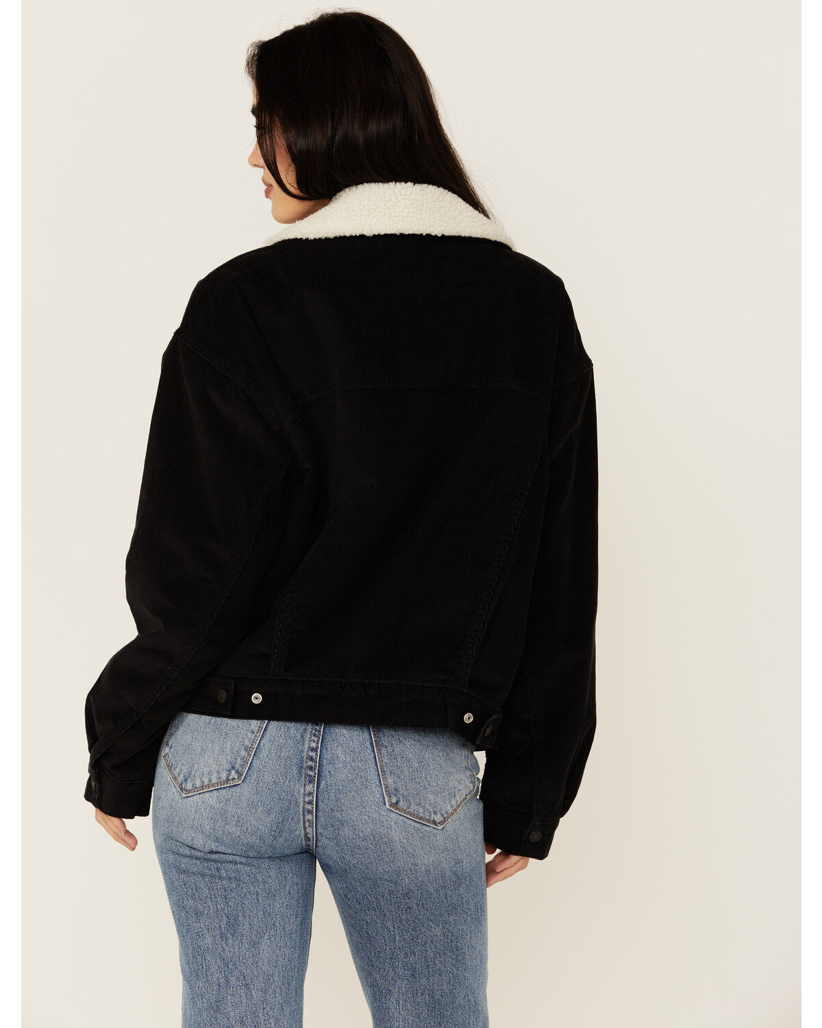 Levi's Women's 90's Corduroy Sherpa Lined Trucker Jacket