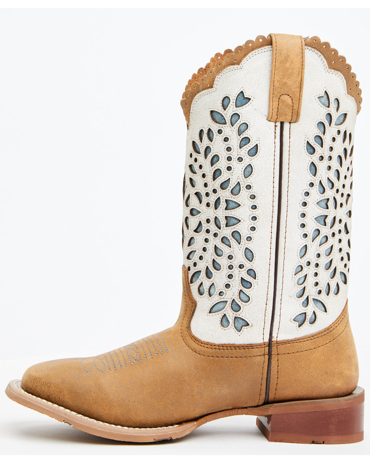Laredo Women's Underlay Western Boots - Broad Square Toe