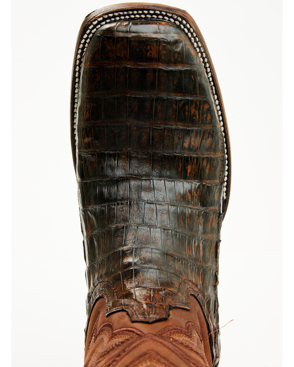 Corral Men's Exotic Caiman Western Boots - Broad Square Toe