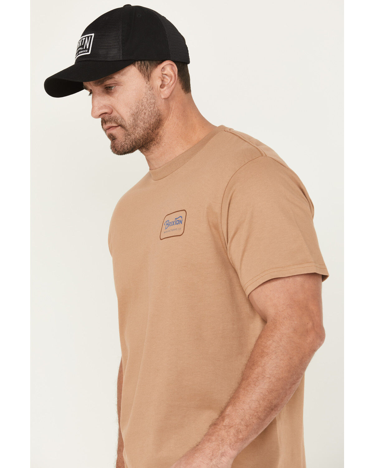 Brixton Men's Grade Logo Short Sleeve Graphic T-Shirt