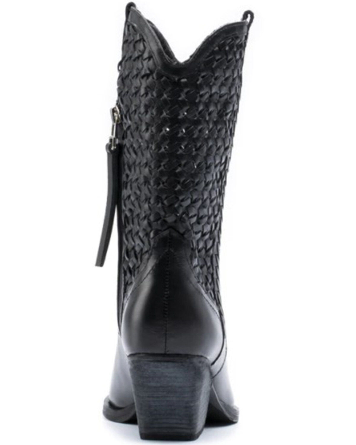 Golo Women's Reverse Woven Shaft Western Fashion Boots - Snip Toe