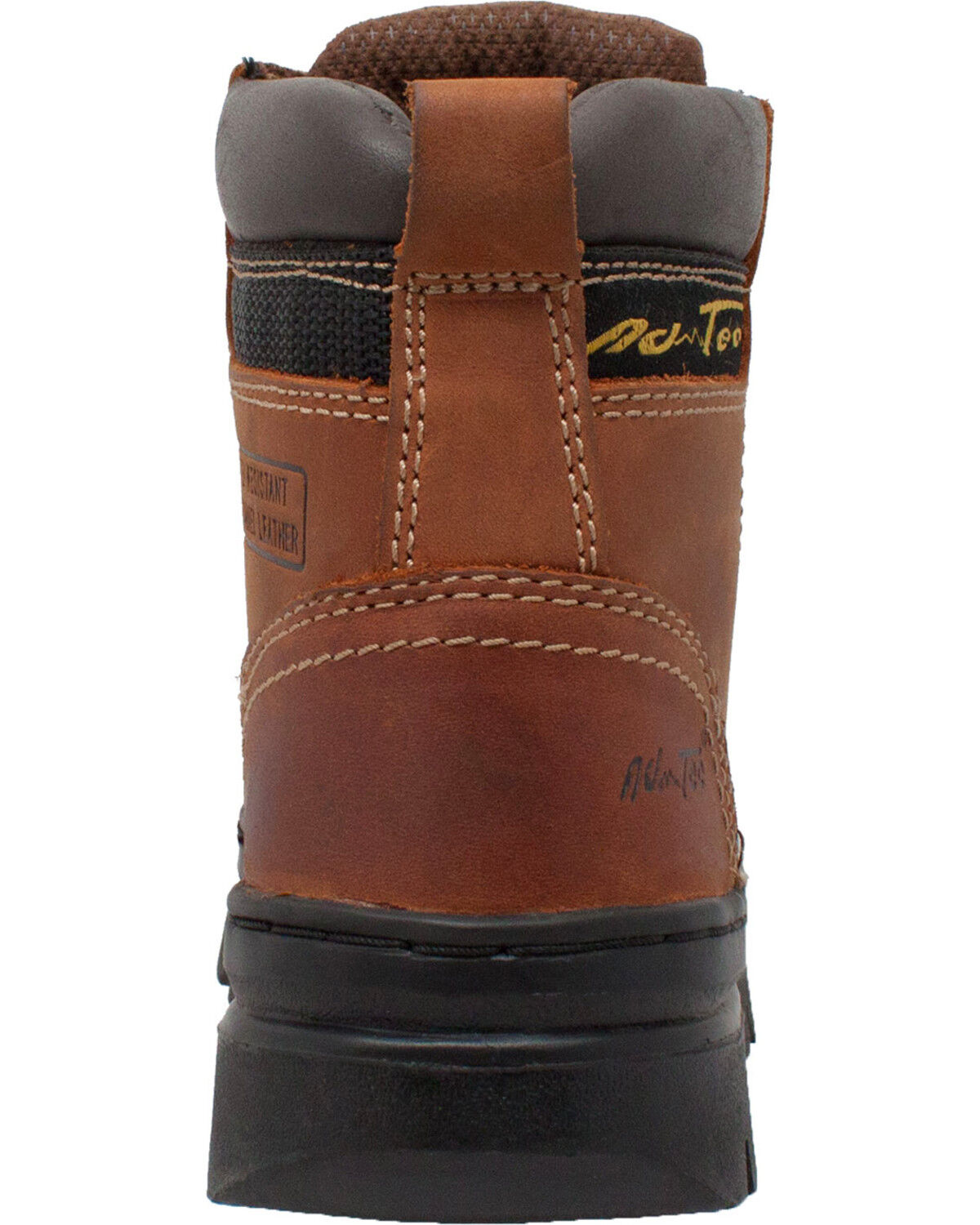 Ad Tec Women's 6" Leather Work Hiker Boots - Soft Toe
