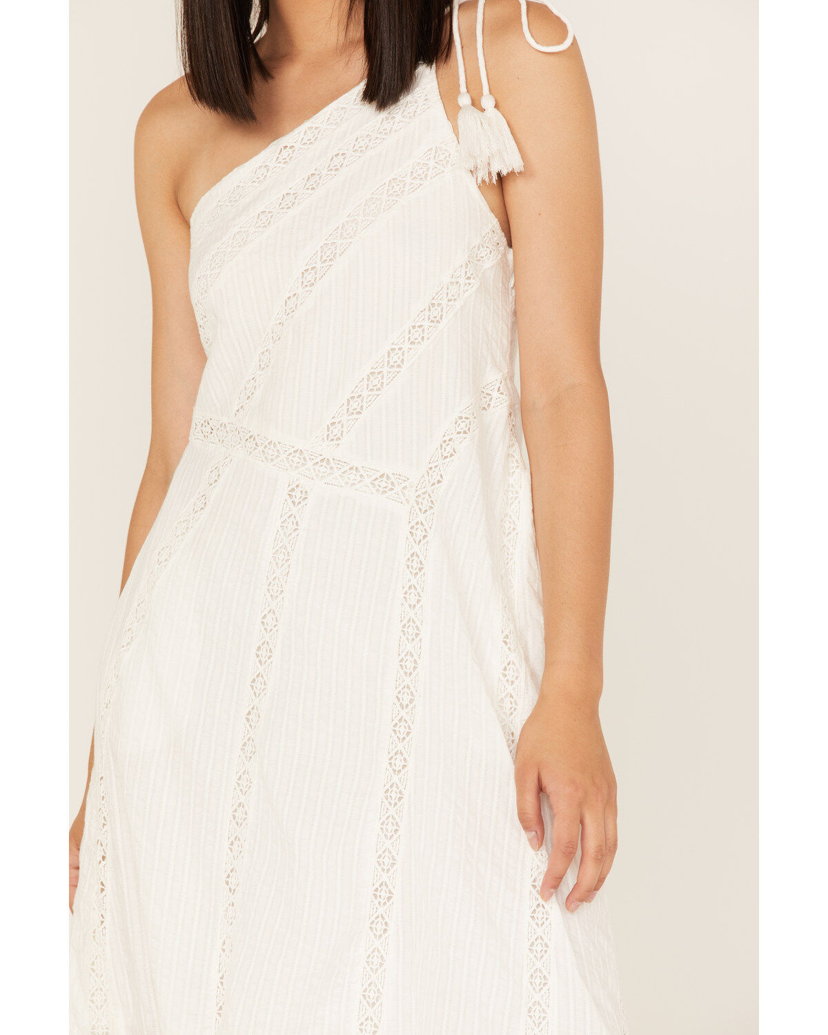 Free People Bella One-Shoulder Midi Dress