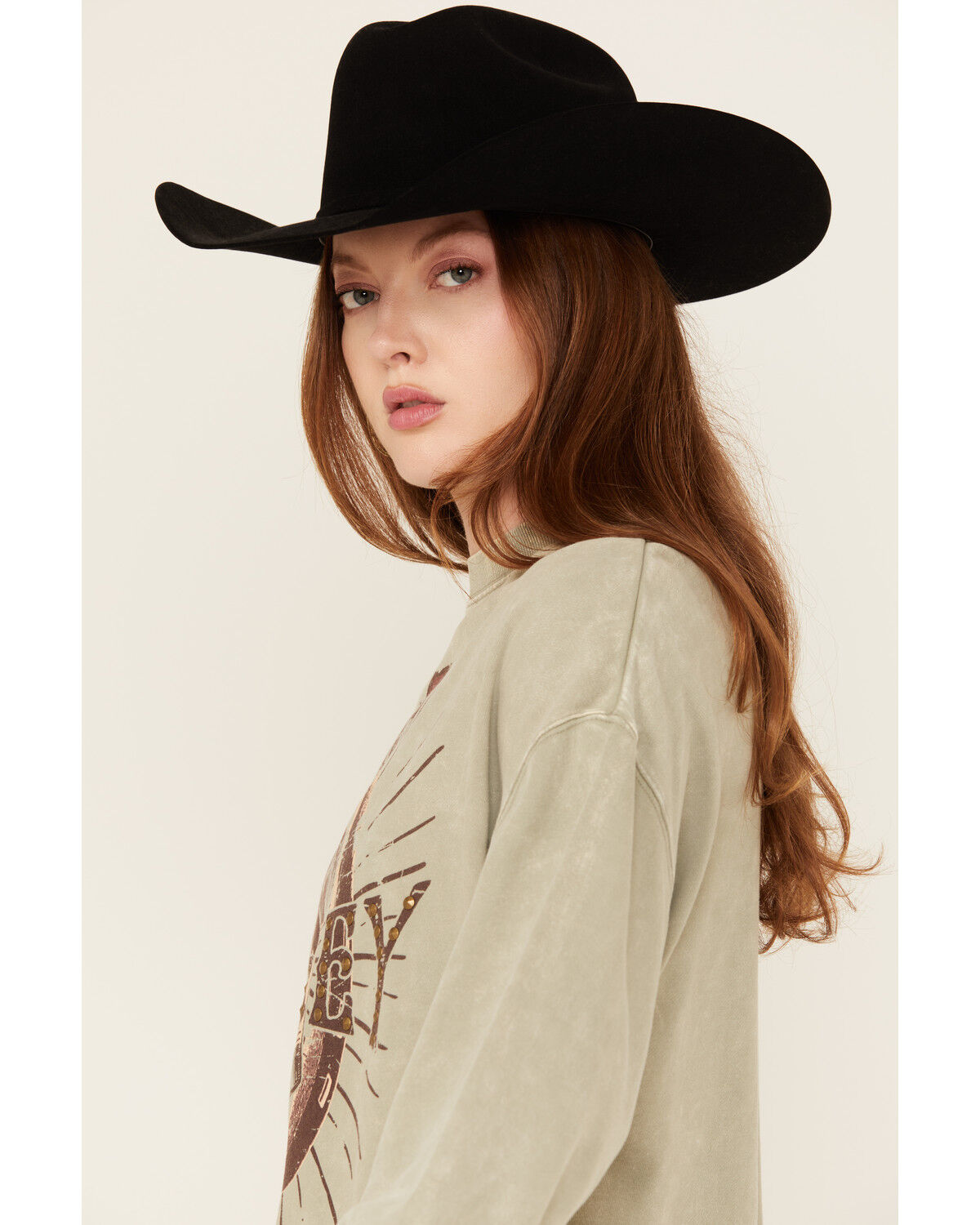 Rock & Roll Denim Women's Whiskey Graphic Sweatshirt