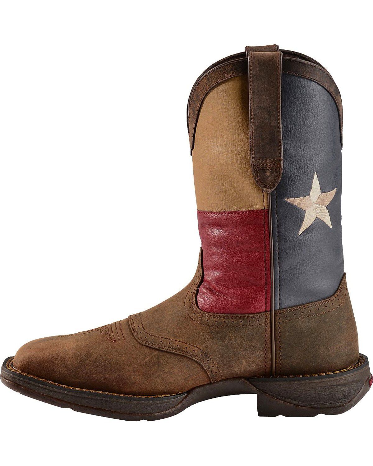 Rebel by Durango Men's Steel Toe Texas Flag Western Boots