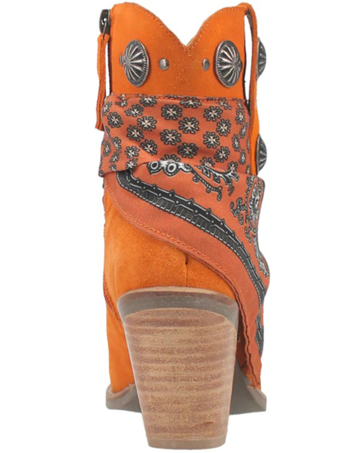 Dingo Women's Suede Bandida Western Booties - Round Toe