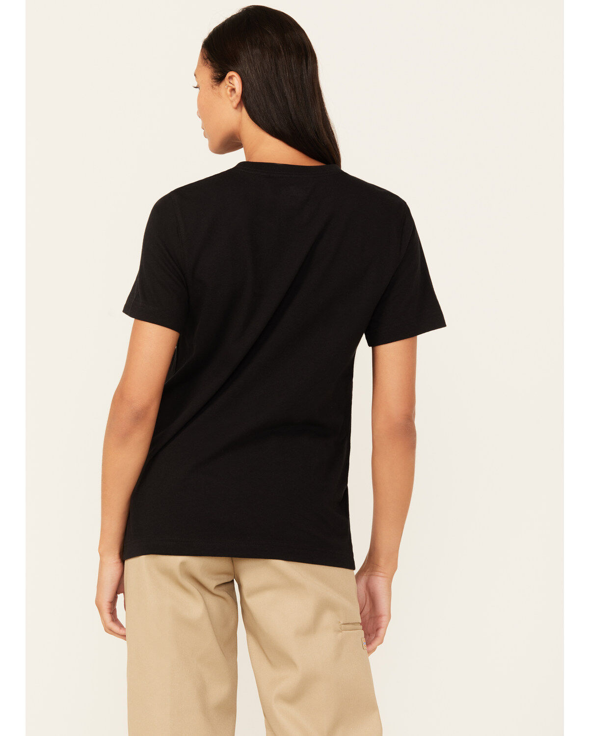 Dickies Women's Tri-Color Logo Short Sleeve Tee