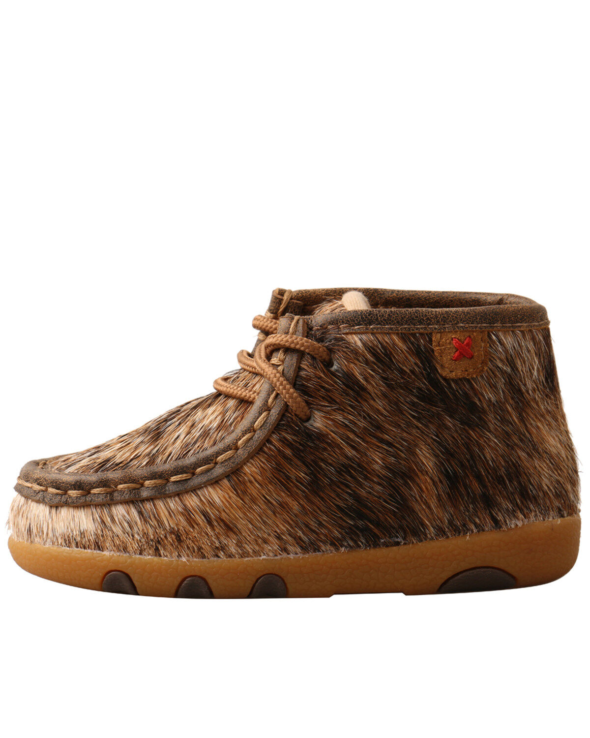 Twisted X Infant Girls' Brindle Chukka Driving Mocs