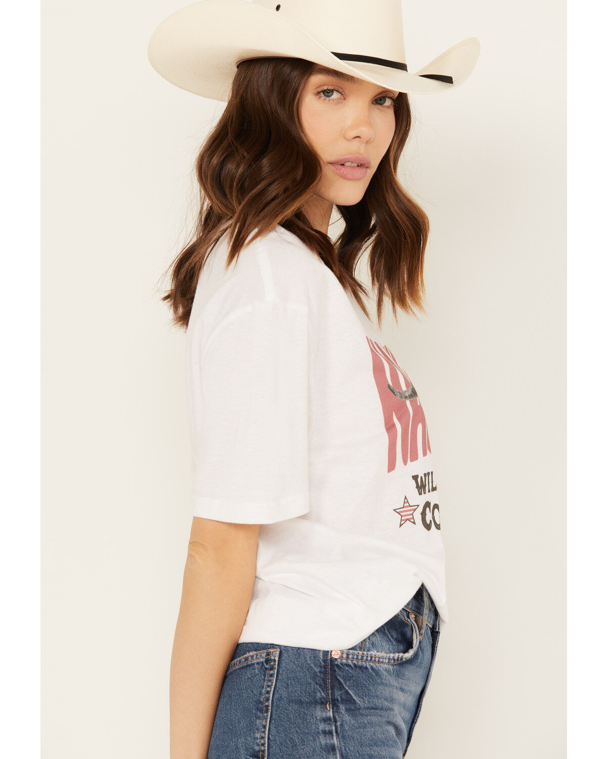 Bohemian Cowgirl Women's Nashville Wild West Cowboy Graphic Tee