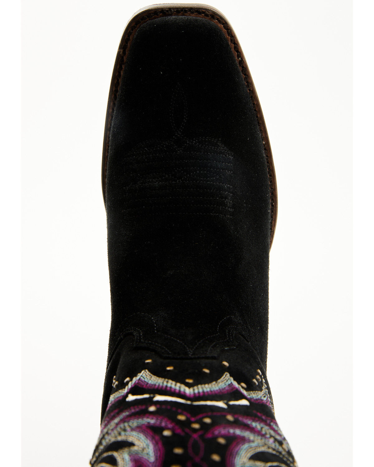 Shyanne Women's Raylene Suede Western Boots - Square Toe