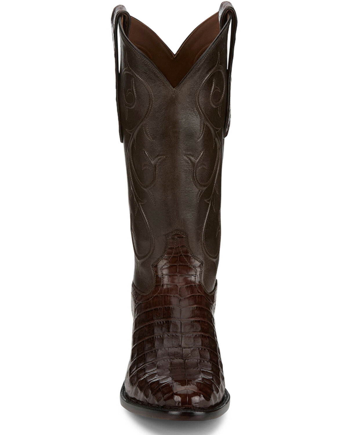 Tony Lama Men's Exotic Caiman Western Boots - Round Toe