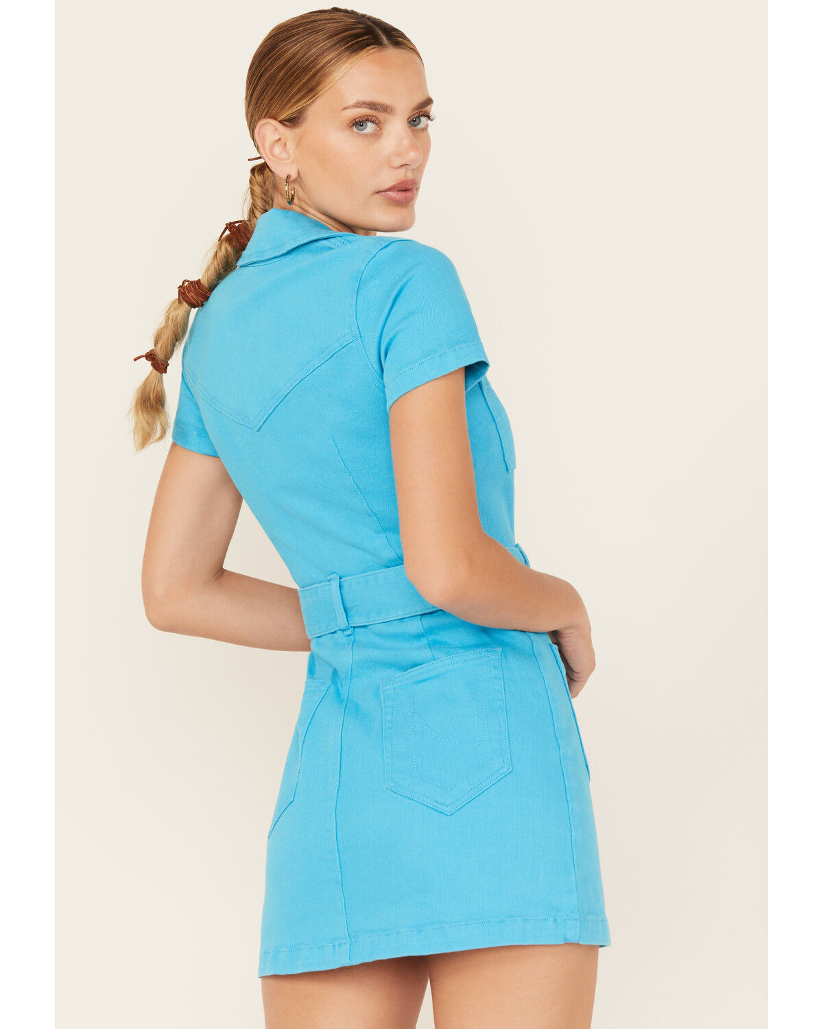 Show Me Your Mumu Women's Belted Mini Dress