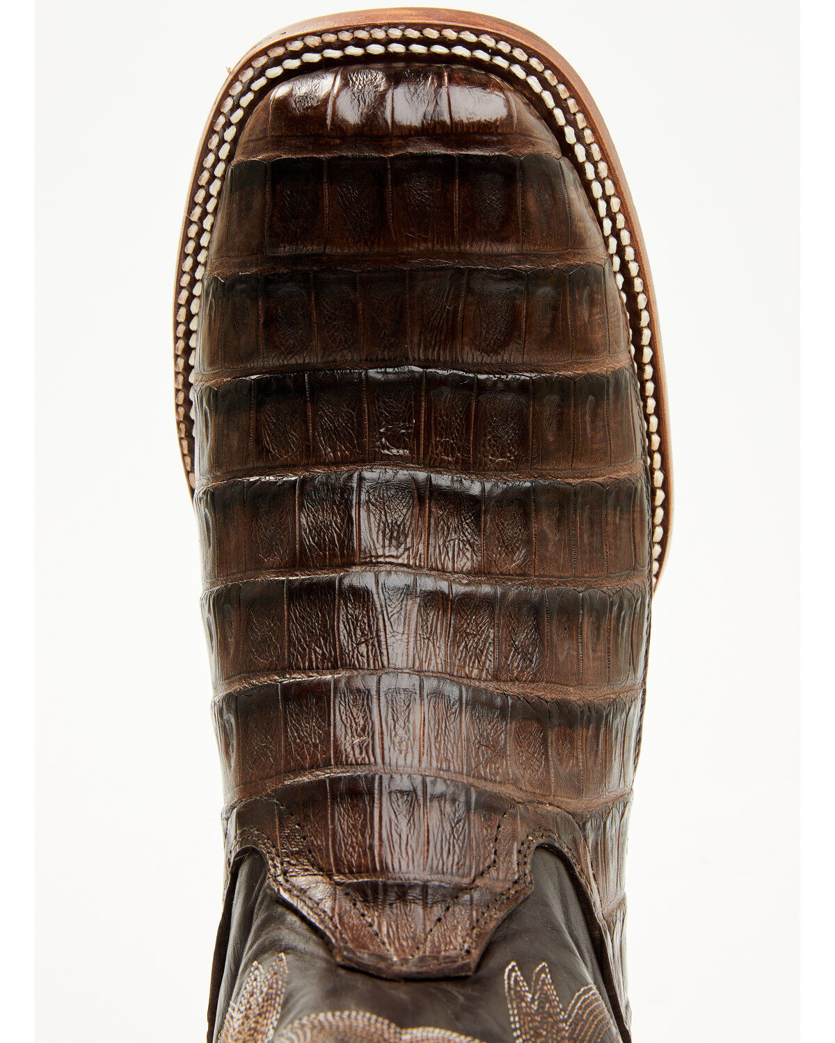 Cody James Men's Exotic Caiman Tail Skin Western Boots - Broad Square Toe