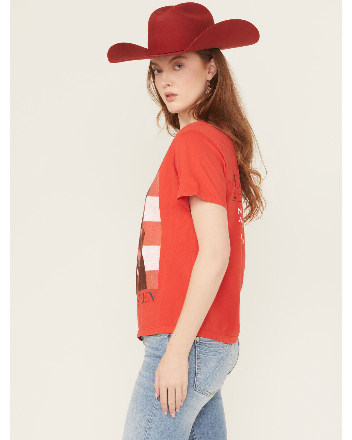 Day Dreamer Women's Bruce Springsteen Born In The USA Short Sleeve Graphic Tee