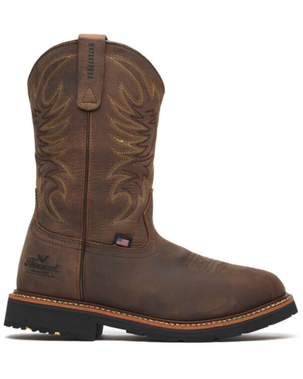 Thorogood Men's 11" Waterproof Wellington Work Boots - Composite Toe