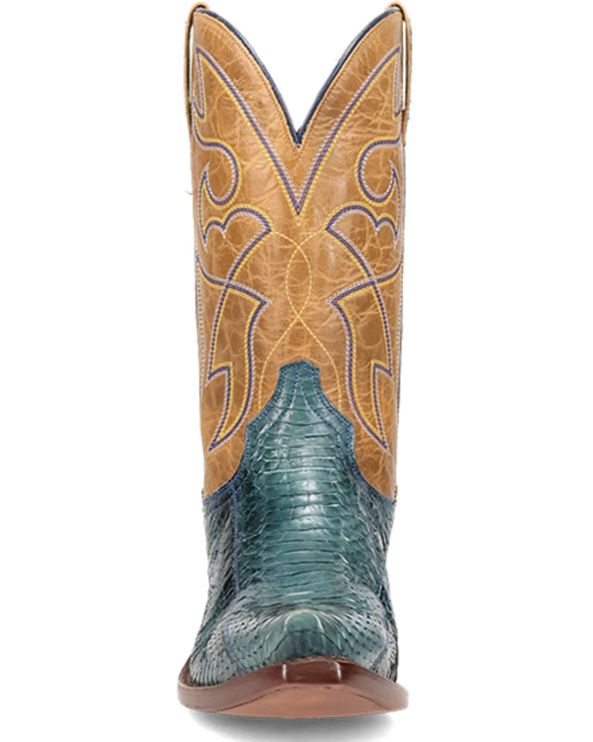 Dan Post Men's Exotic Snake Western Boots - Snip Toe