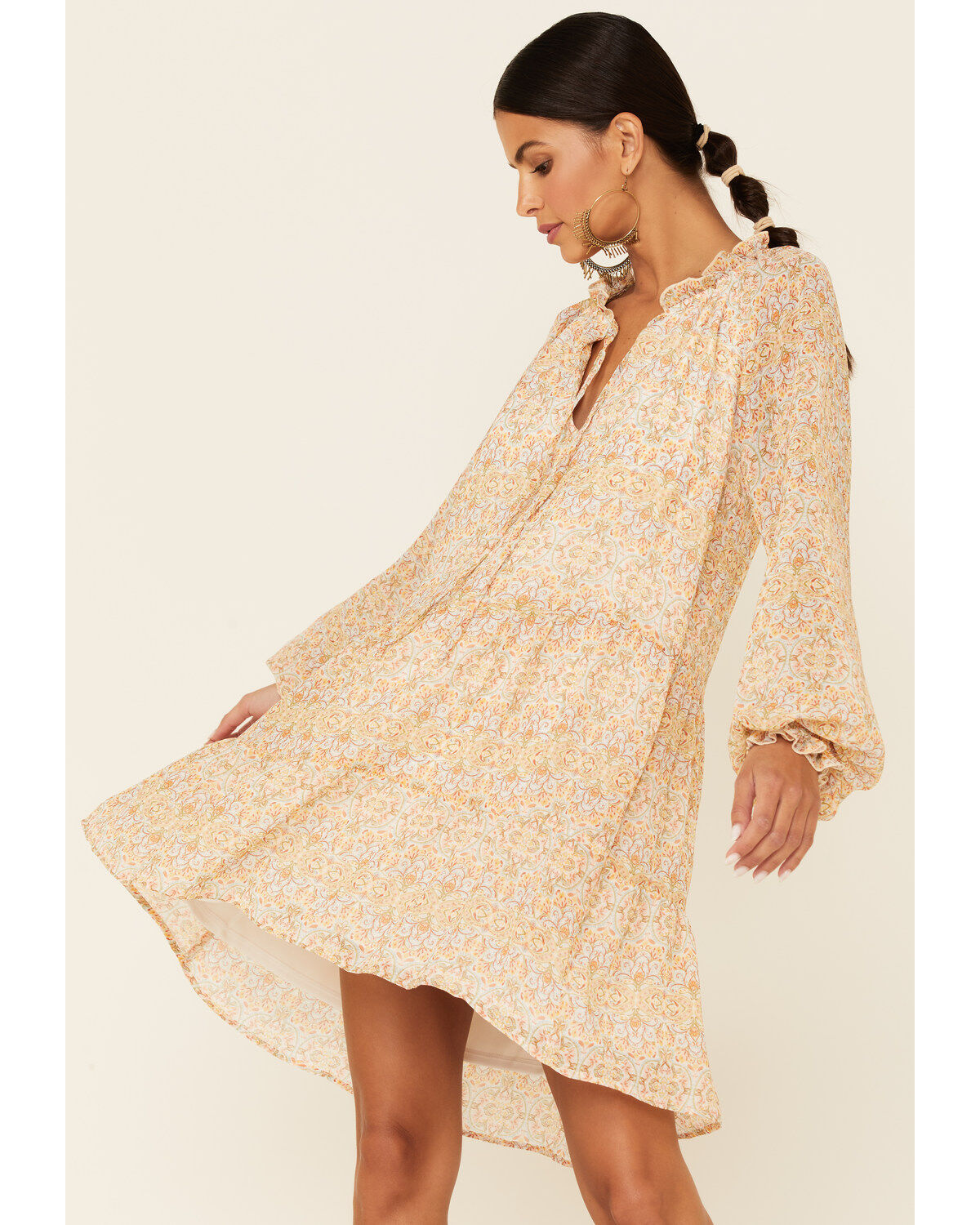 Show Me Your Mumu Paisley Birdie Mini Dress