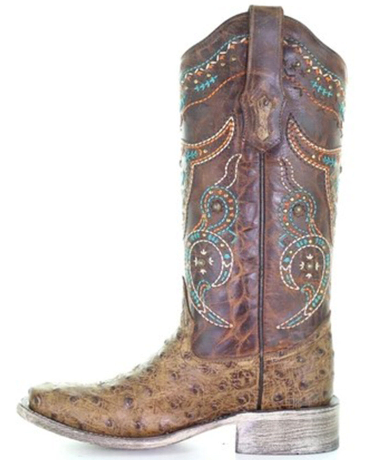 Corral Women's Embroidered Western Boots - Square Toe