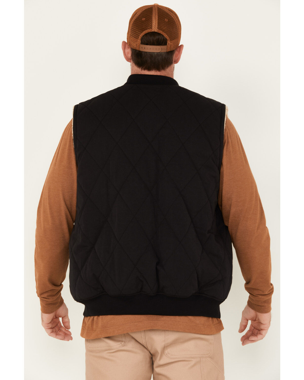 Hawx Men's Quilted Nylon Work Vest