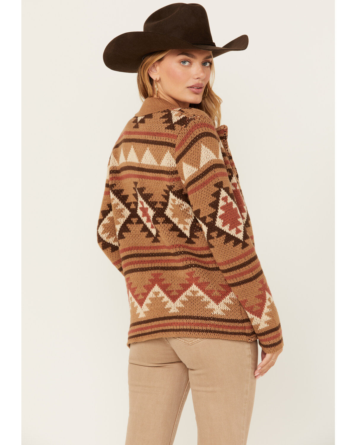 Tasha Polizzi Women's Southwestern Print Felina Blazer