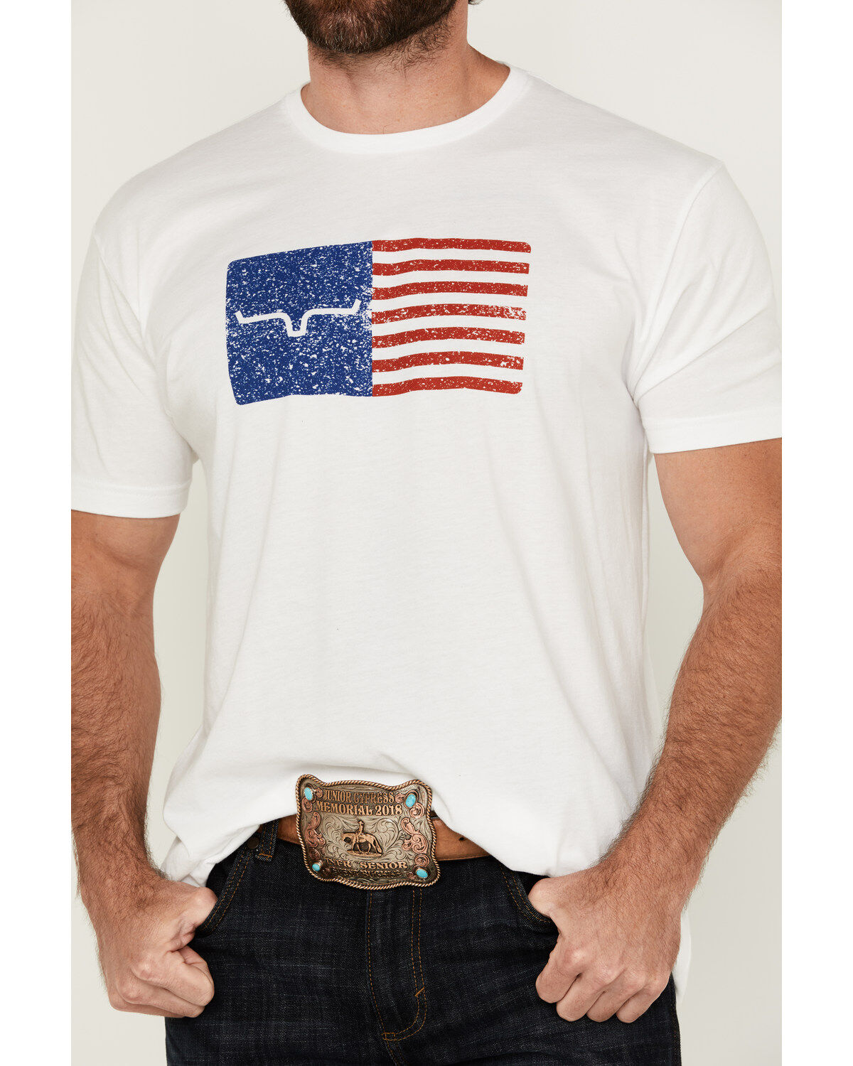 Kimes Ranch Men's Boot Barn Exclusive American Trucker Short Sleeve Graphic T-Shirt