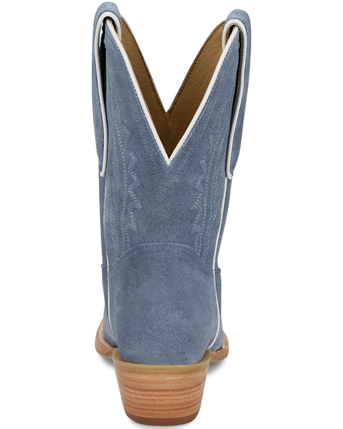 Tony Lama Women's Lea Suede Western Booties - Snip Toe