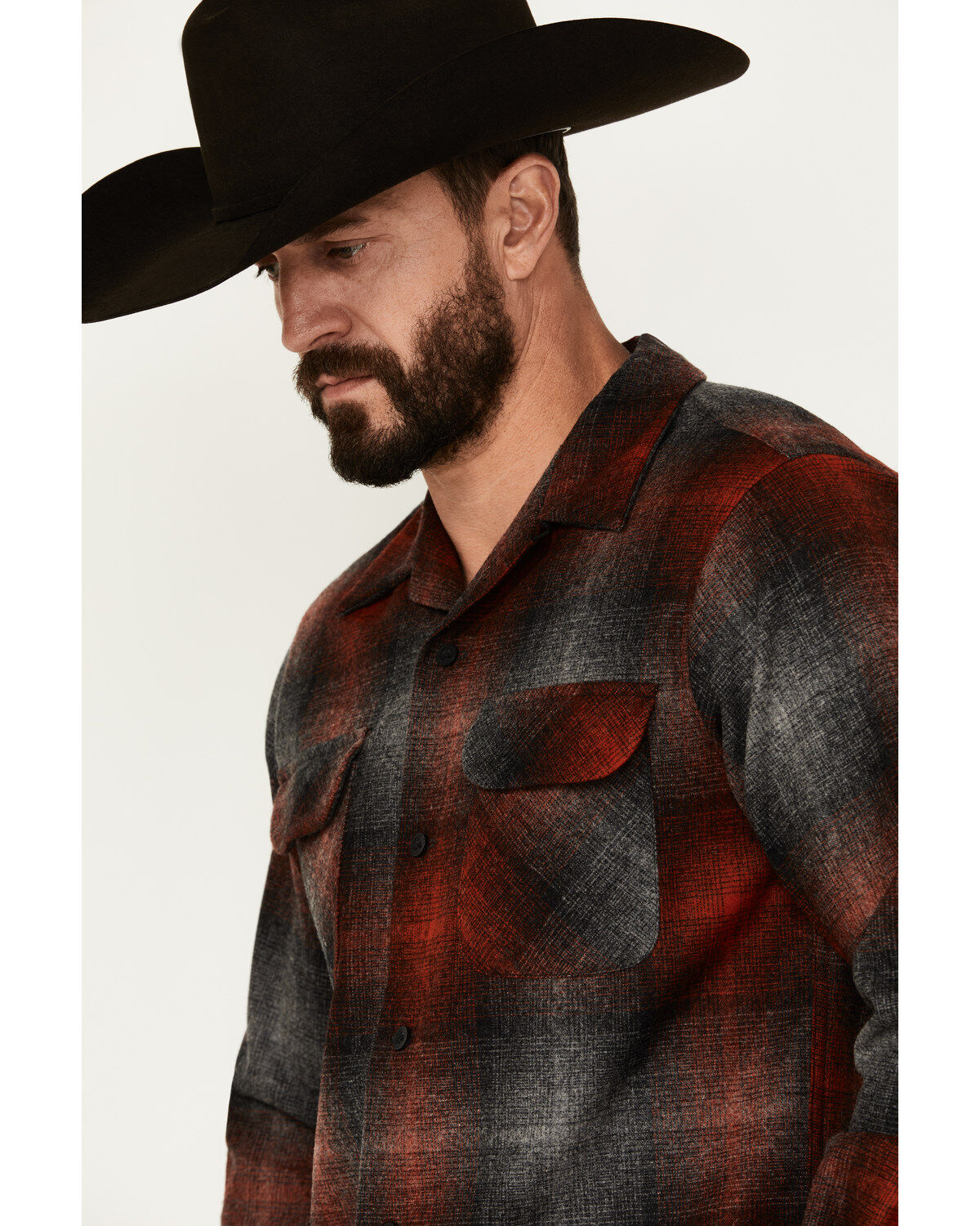 Pendleton Men's Plaid Print Board Shirt