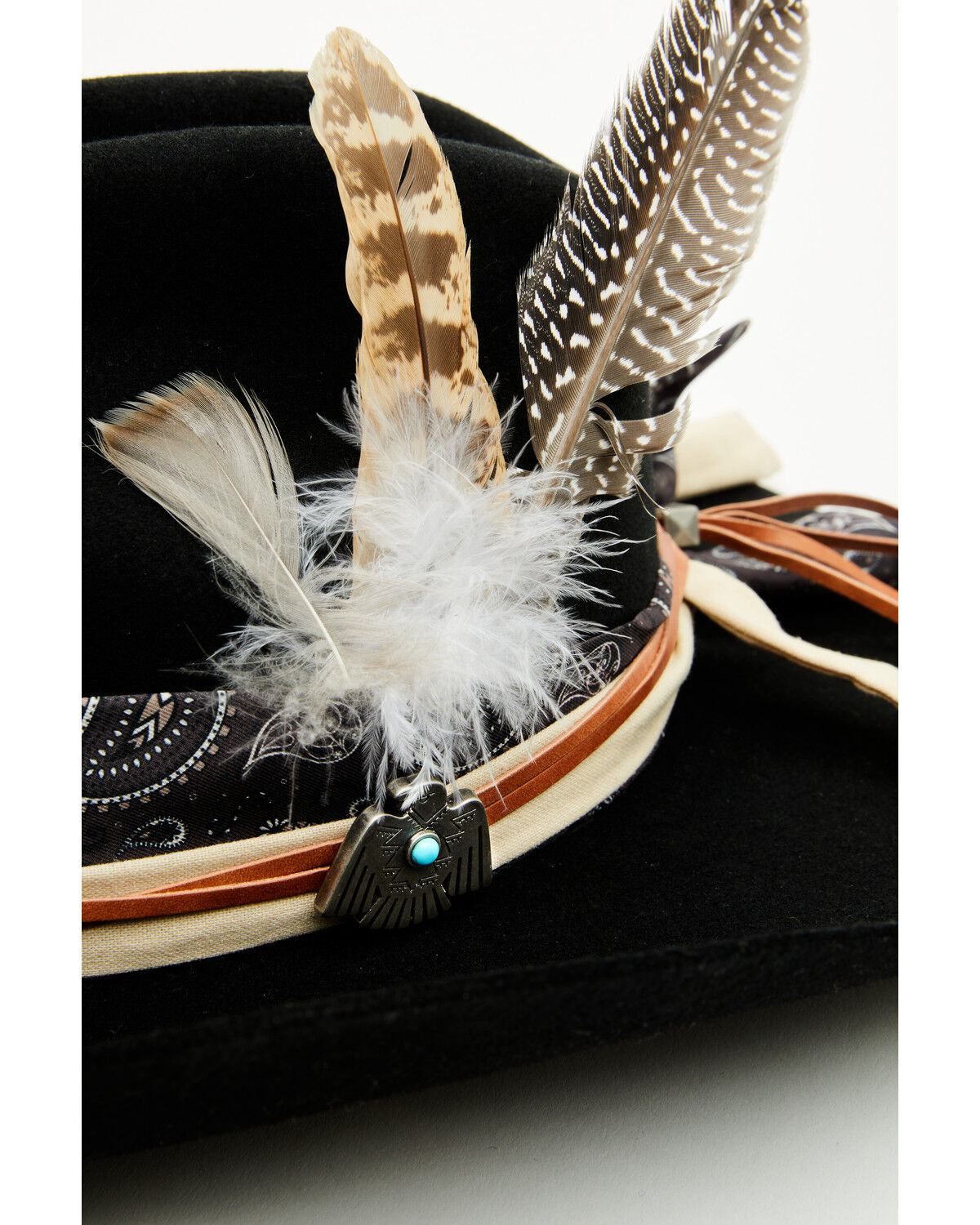 Boot Barn Paisley Western Hat Accessory Set