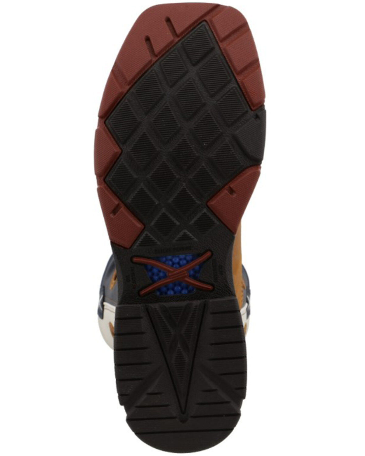 Twisted X Men's Texas Flag Western Work Boots - Nano Composite Toe