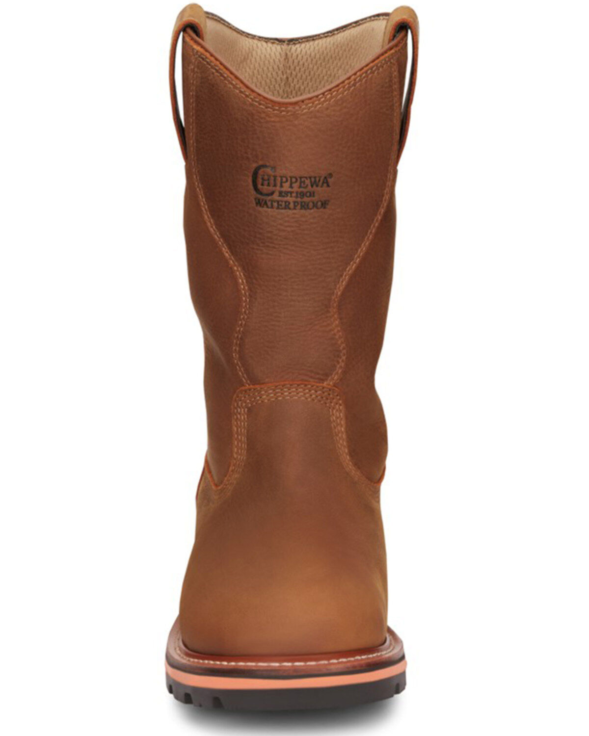 Chippewa Men's Thunderstruck Blonde Pull On Waterproof Soft Work Boots - Round Toe