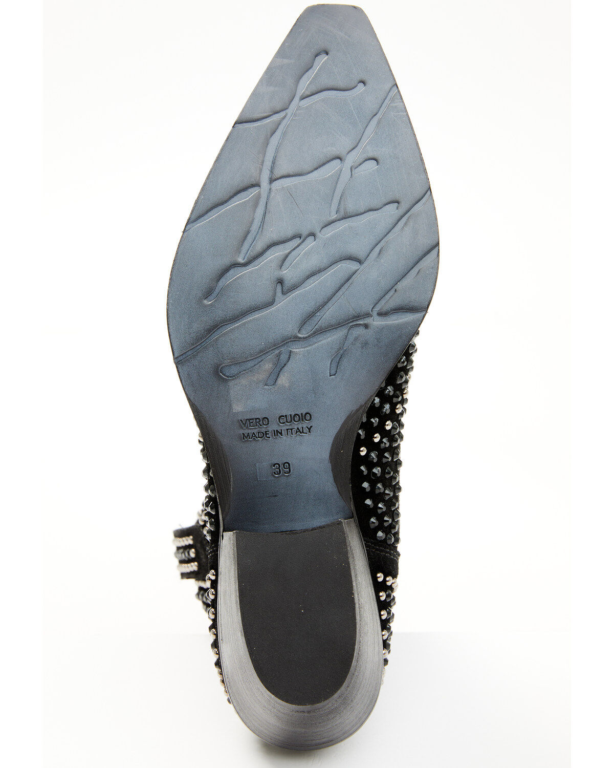 Italian Cowboy Women's Astra Studded Fashion Booties - Snip Toe