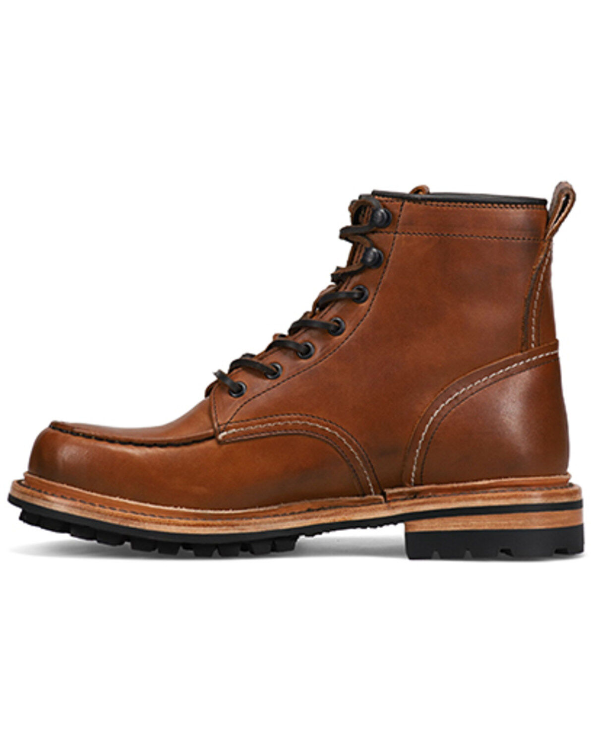 Frye Men's Hudson Lace-Up Work Boots - Round Toe