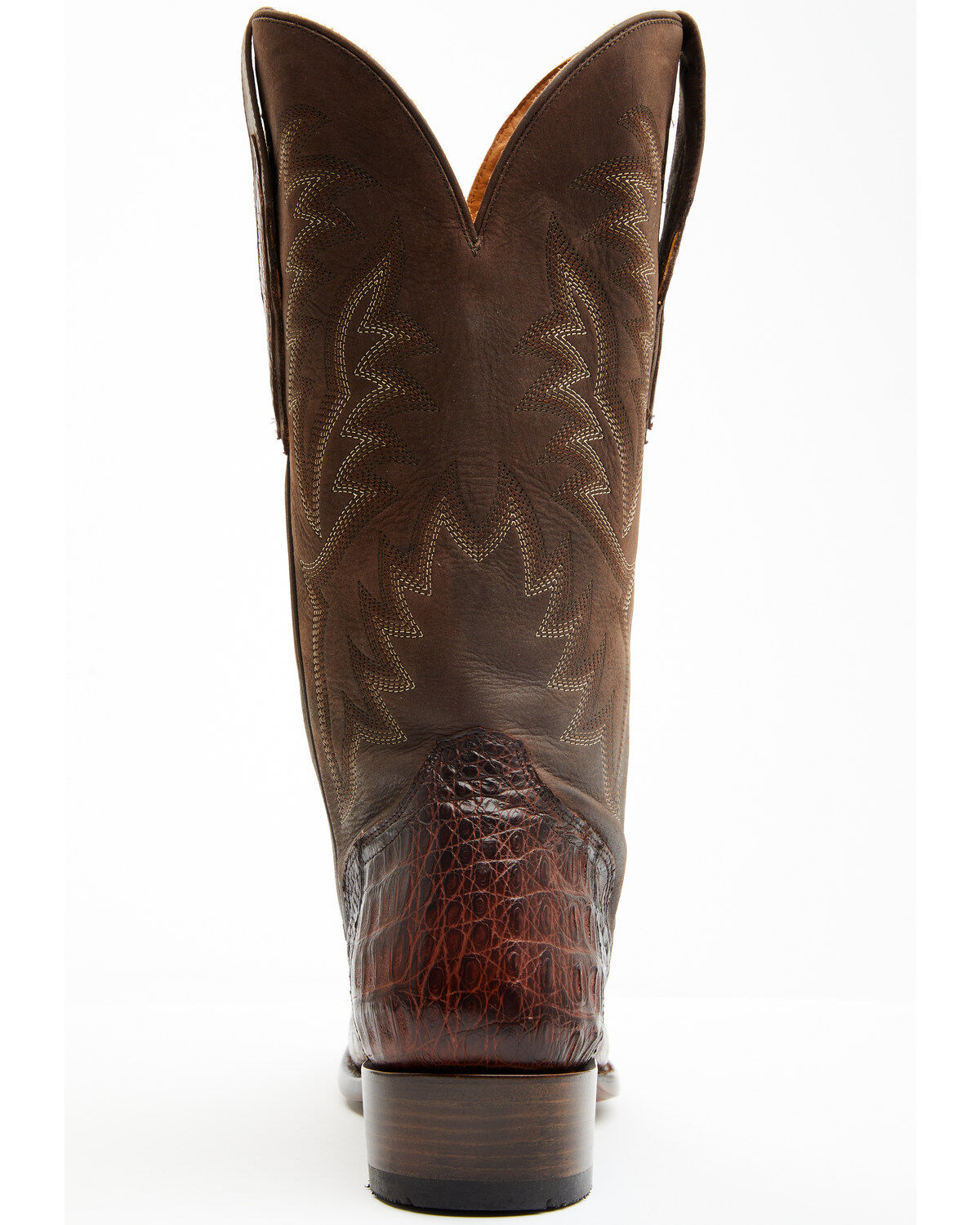 El Dorado Men's Exotic Caiman Western Boots - Round Toe