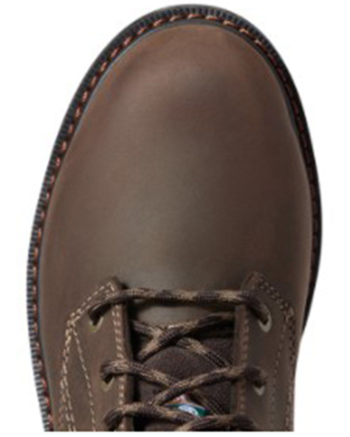 Ariat Women's Dark Brown Riveter 8" H20 400G CSA Glacier Grip Work Boot - Round Toe