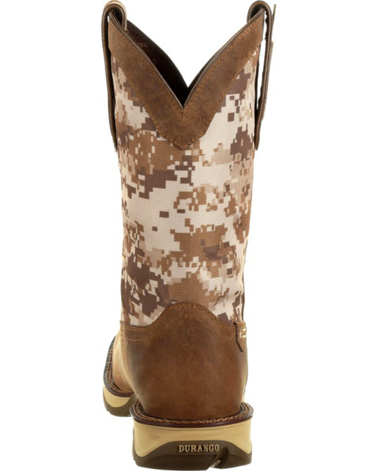Rebel by Durango Men's Desert Camo Western Performance Boots - Square Toe