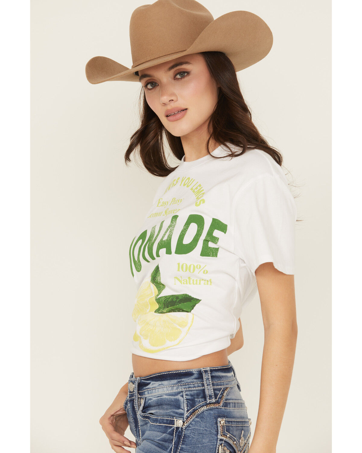 Blended Women's Lemon Short Sleeve Graphic Tee