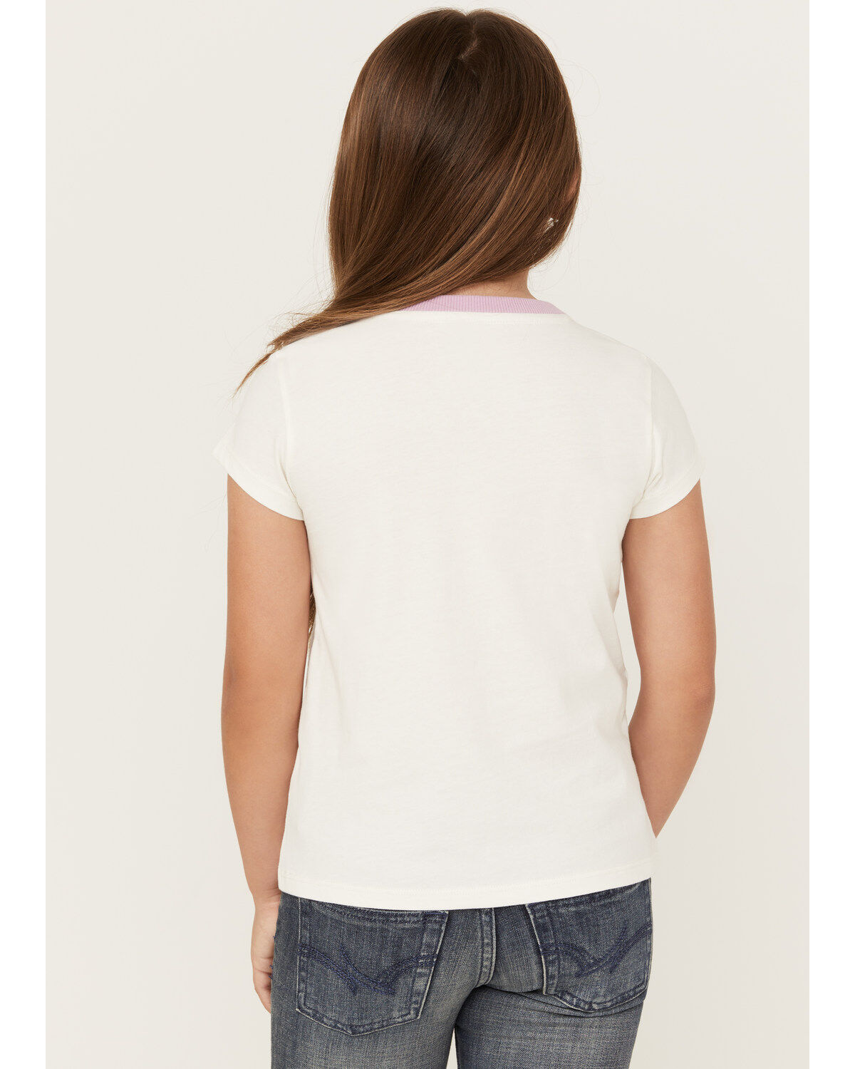 Shyanne Girls' Rodeo Short Sleeve Graphic Ringer Tee