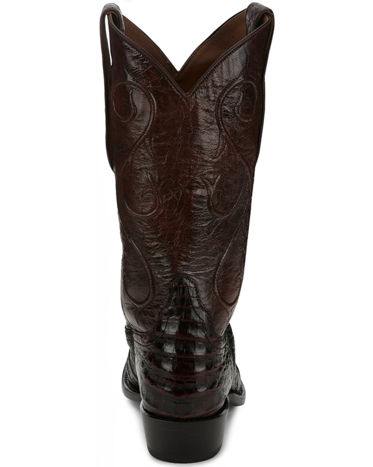Tony Lama Men's Exotic Caiman Western Boots - Round Toe