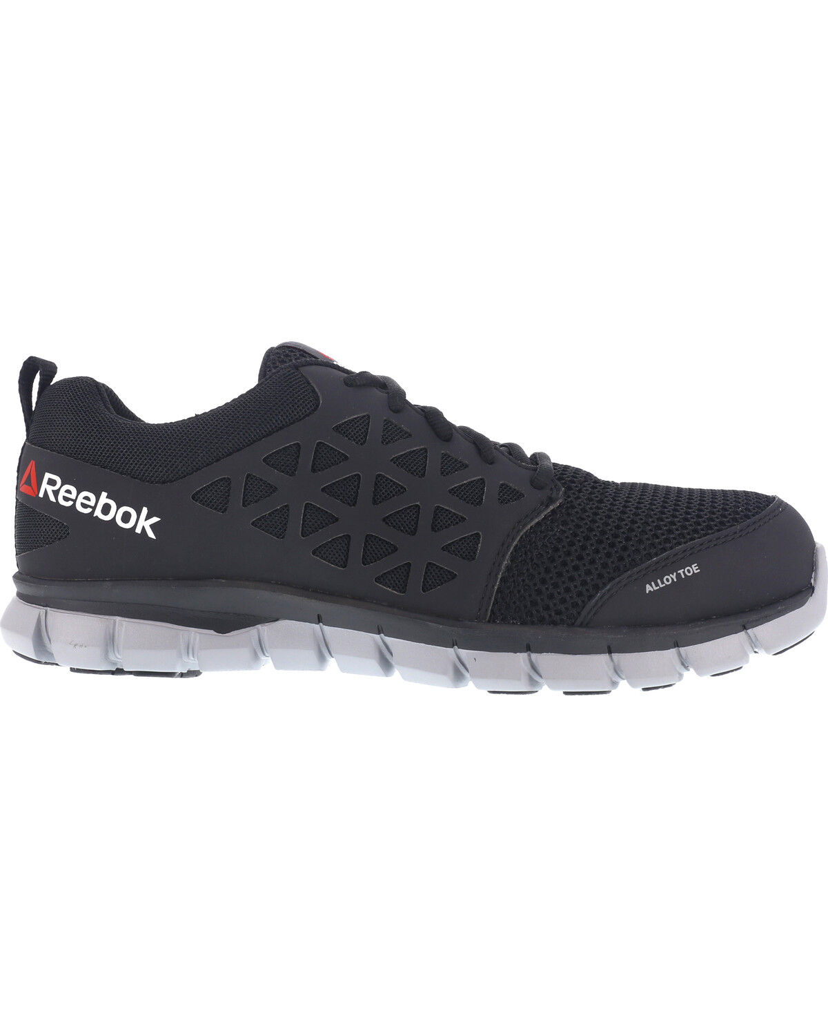 Reebok Women's Sublite Cushion Athletic Work Oxfords - Alloy Toe