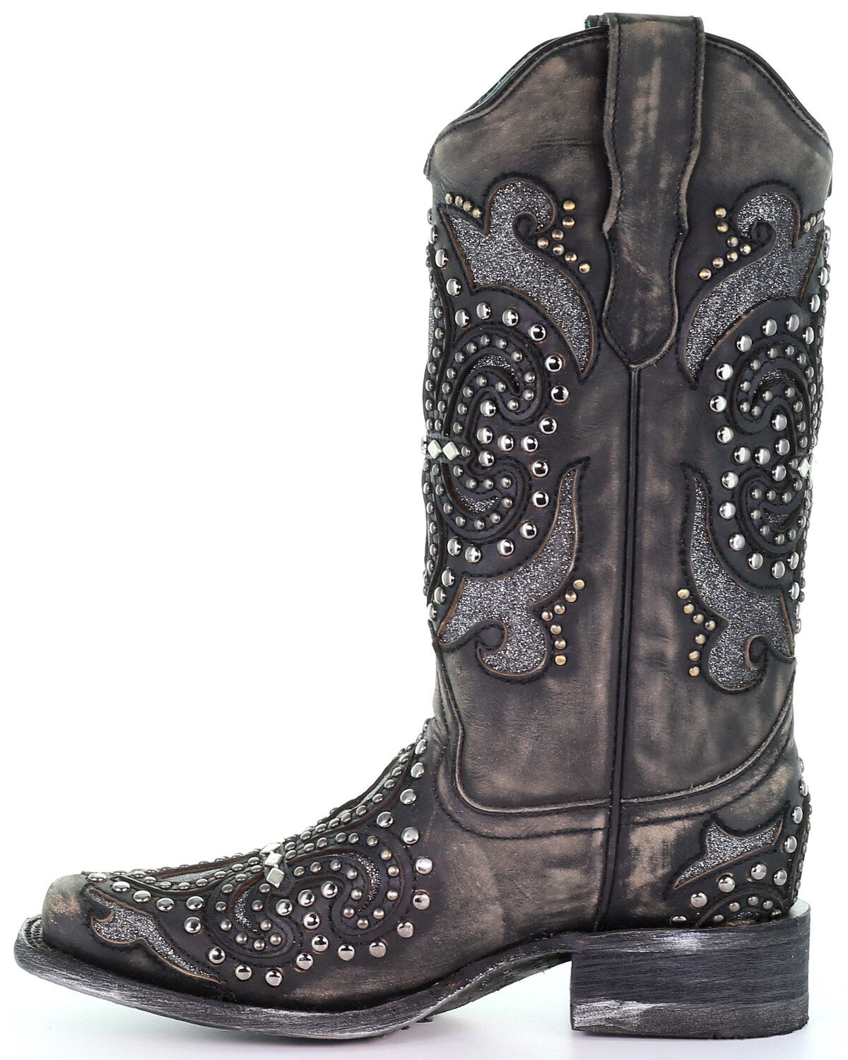 Corral Women's Inlay Western Boots - Square Toe