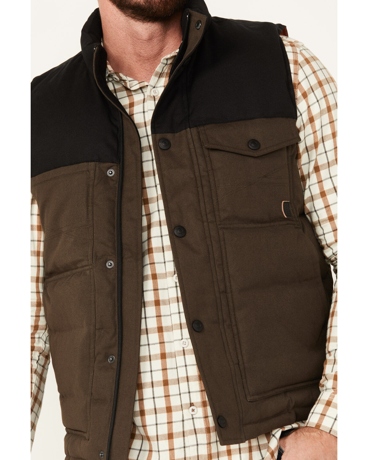 Brothers and Sons Men's Utility Puffer Vest