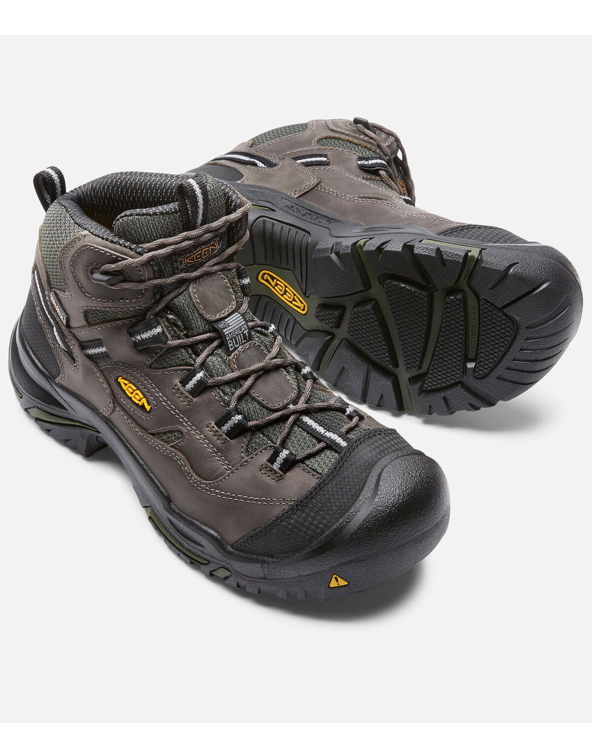 Keen Men's Braddock Waterproof Work Boots - Steel Toe
