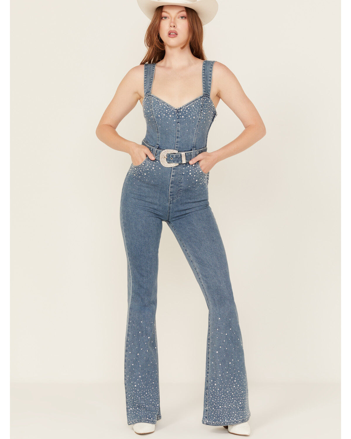 Show Me Your Mumu Women's Venetian Rhinestone Jumpsuit